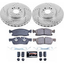 PowerStop Z23 Daily Driver Carbon-Fiber Ceramic Brake Pad and Drilled & Slotted