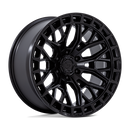 20x10 Fuel Off-Road FC869 Sigma Blackout W/ Gloss Black Lip 5x127 ET-18 Wheel