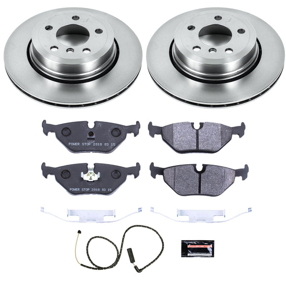 PowerStop Track Day Spec High-Performance Brake Pad and Rotor Kit