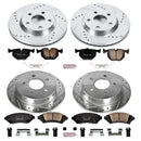 PowerStop Z23 Daily Driver Carbon-Fiber Ceramic Brake Pad and Drilled & Slotted