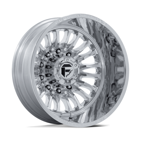 22x8.25 Fuel D891 Arc Dually Polished 8x165.1 ET-240 CB121.5 Wheel Rim