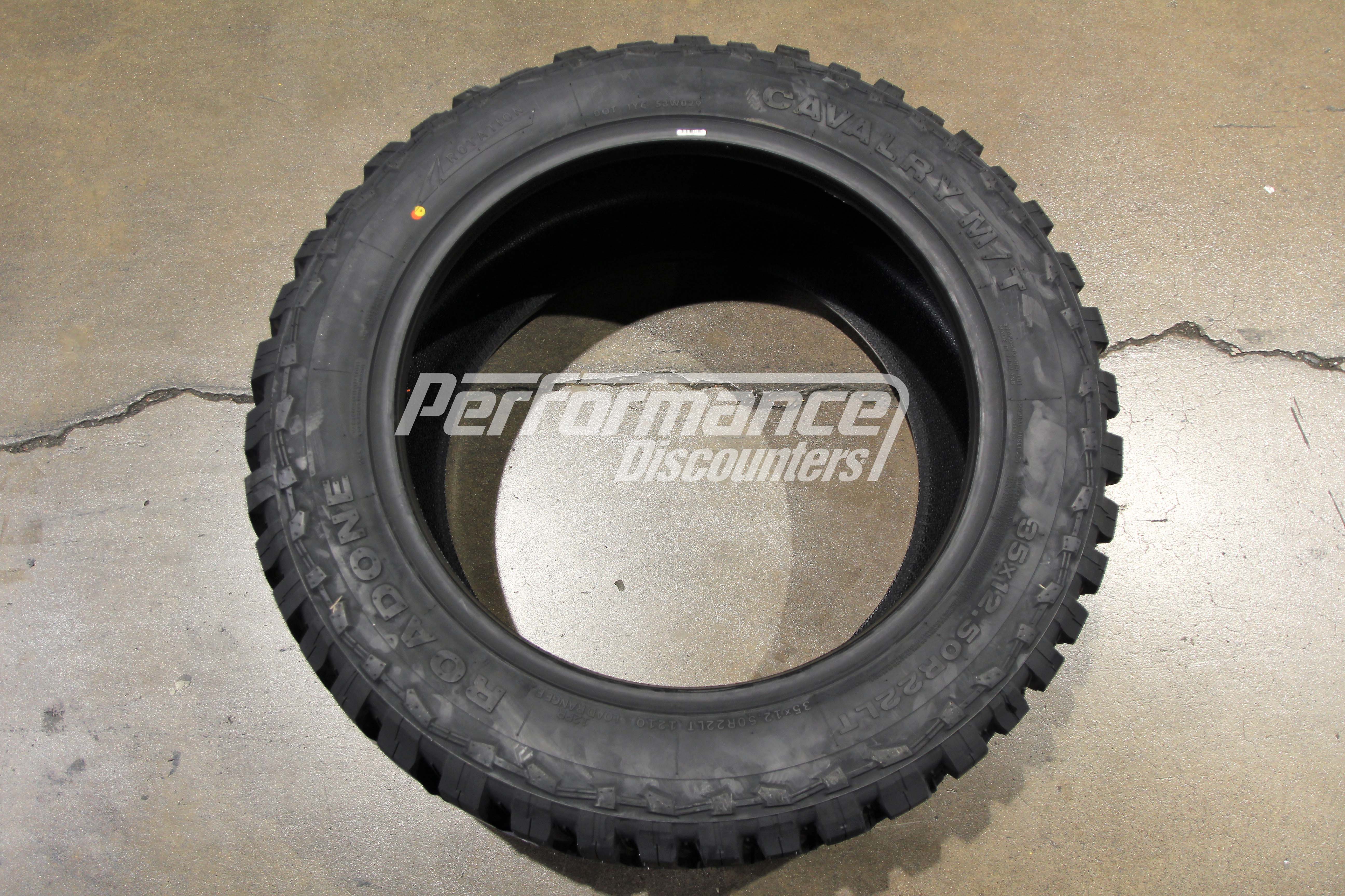 Roadone Cavalry M/T Mud Tire(s) 35X12.50R22 LRF BSW 121Q 35125022