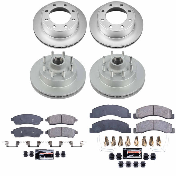 Z23 Daily Driver Premium Carbon-Fiber Ceramic Brake Pad and Fully Coated Rotor K
