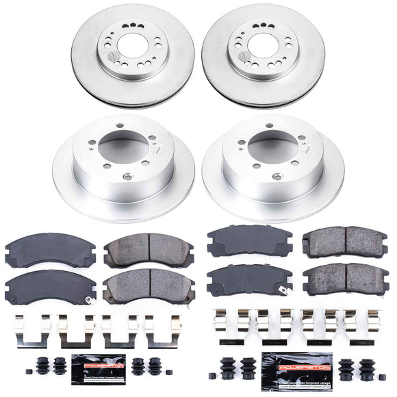Z23 Daily Driver Premium Carbon-Fiber Ceramic Brake Pad and Fully Coated Rotor K