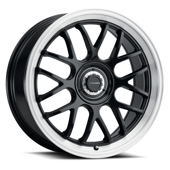 20x8.5 Vision 478 Alpine Black Wheel 5x112 5x120 ET35 CB72.56