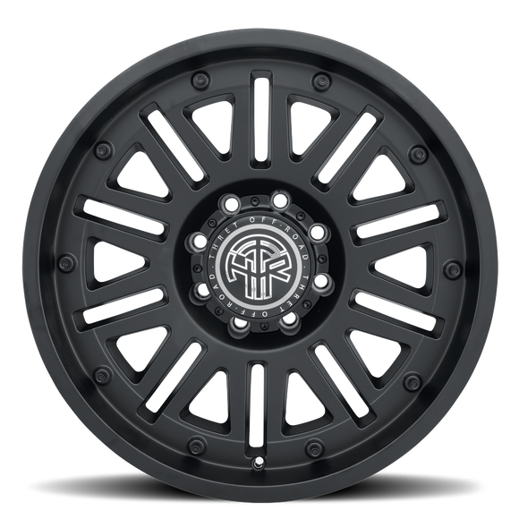 20x9 Thret Offroad Storm-701 Satin Black Wheel 8x165.1 ET0 CB125.2