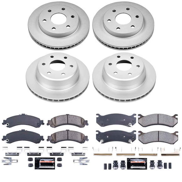 Z23 Daily Driver Premium Carbon-Fiber Ceramic Brake Pad and Fully Coated Rotor K