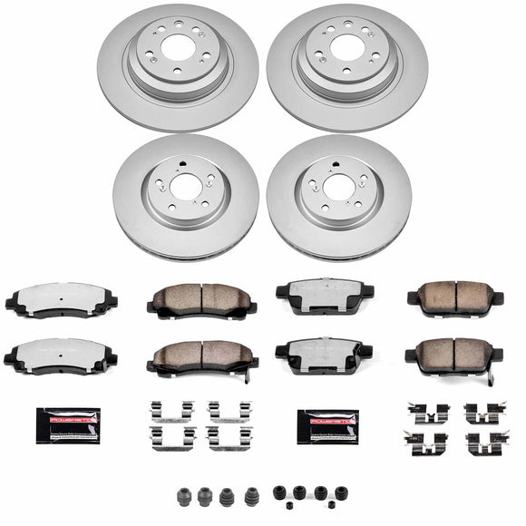 Z36 Truck & Tow Premium Carbon-Fiber Ceramic Brake Pad and Fully Coated Rotor Ki