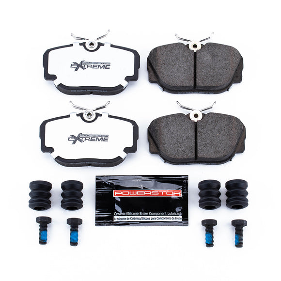 PowerStop Z26 Street Performance Carbon-Fiber Ceramic Brake Pads With Hardware