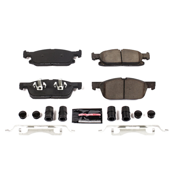 PowerStop Z23 Evolution Sport Carbon-Fiber Brake Pads With Hardware