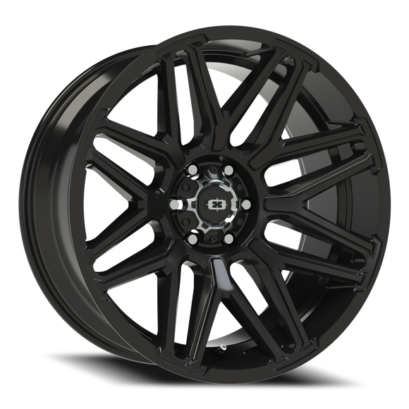22X10 Vision 305 Rekluse Gloss Black Wheel 6x135 ET-19 CB87.1