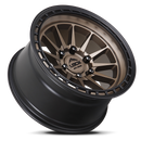 17x9 Lock Off-Road Baja Matte Bronze Black Ring 6x139.7 6x5.5 ET0 Wheel