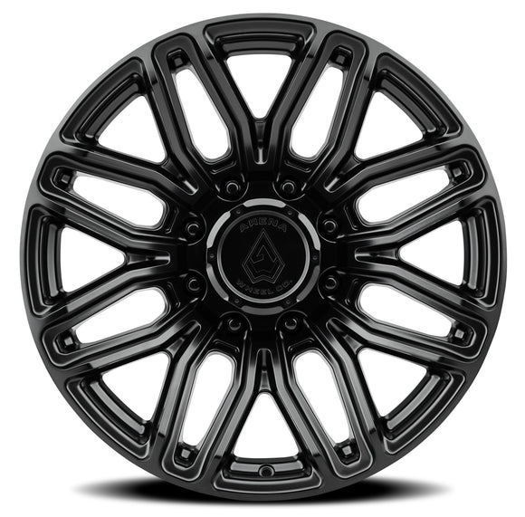 20x9 Arena Wheel Supreme Satin Black Wheel 8x165.1 ET0 CB125.1