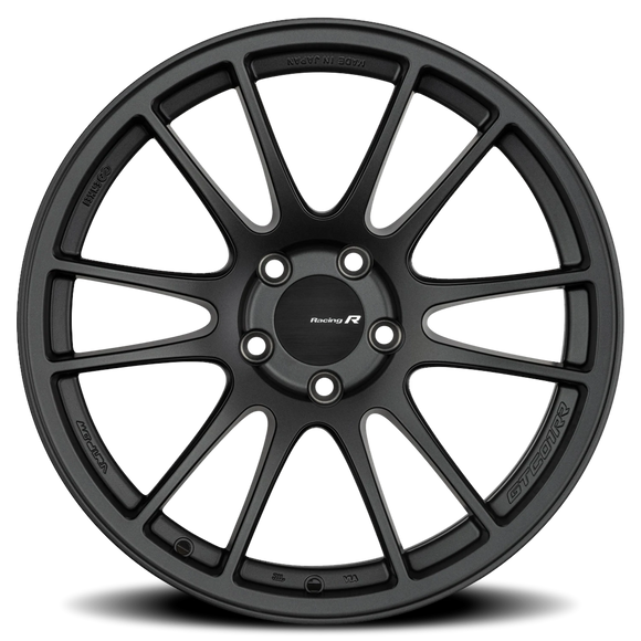 18X9.5 Enkei GTC01RR Wheel/Rim Matte Gunmetal 5x114.3 ET45 18-9.5 5-114.3