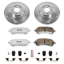 PowerStop Z26 Street Performance Ceramic Brake Pad and Drilled & Slotted Rotor K