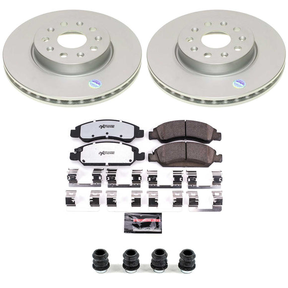 Z36 Truck & Tow Premium Carbon-Fiber Ceramic Brake Pad and Fully Coated Rotor Ki