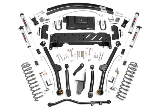 Rough Country 4.5" Lift Kit Long Arm For Jeep Cherokee XJ 4WD 84-01