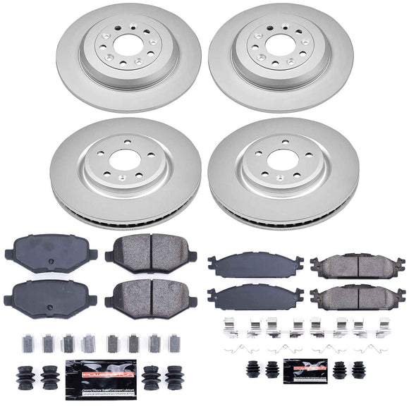 Z23 Daily Driver Premium Carbon-Fiber Ceramic Brake Pad and Fully Coated Rotor K