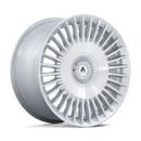 22X9 Asanti Black ABL-40 Tiara Silver 5X108 5X114.3 5X4.5 ET38 Wheel Rim-1
