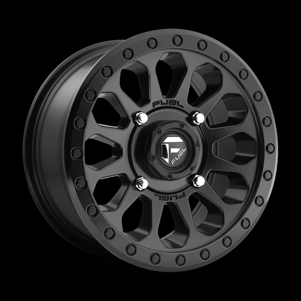 14X7 Fuel UTV D579 Vector UTV Matte Black 4X156 ET13 wheel/rim