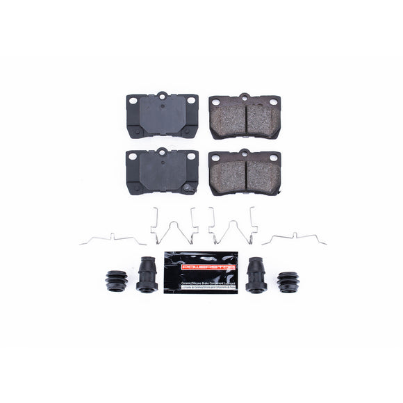 PowerStop Z23 Evolution Sport Carbon-Fiber Brake Pads With Hardware