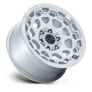 17X8.5 Black Rhino BR026 Congo Gloss Silver Machined Face 6X139.7 ET25 Wheel Rim