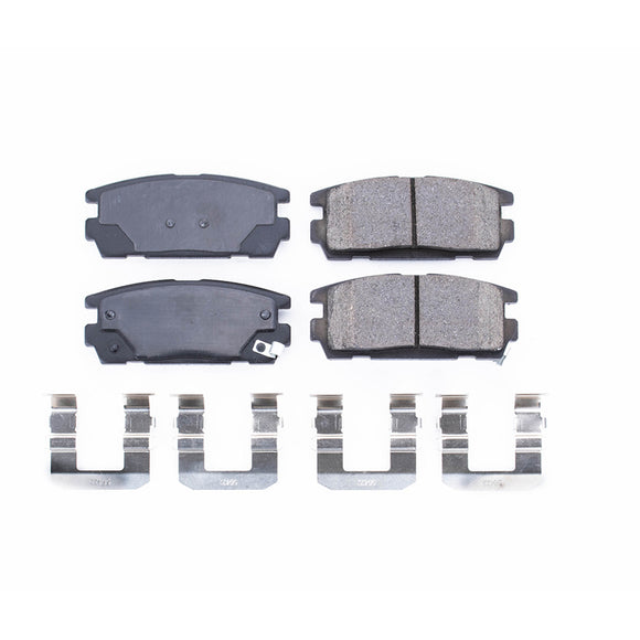 PowerStop Z17 Evolution Ceramic Brake Pads With Hardware
