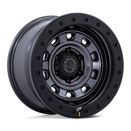 17x9 Black Rhino BR023 Xplorer Matte Gunmetal Matte Black Lip 6x139.7 ET12 Wheel