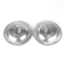 PowerStop Evolution Drilled Slotted Rotors Pair Rear For Chevrolet Corvette