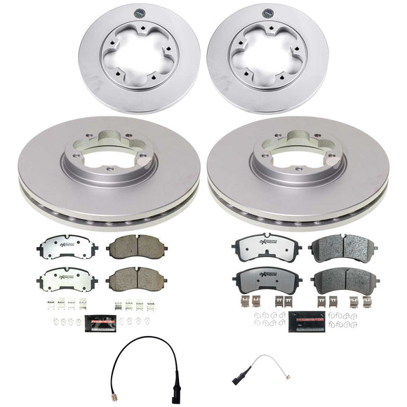 Z36 Truck & Tow Premium Carbon-Fiber Ceramic Brake Pad and Fully Coated Rotor Ki