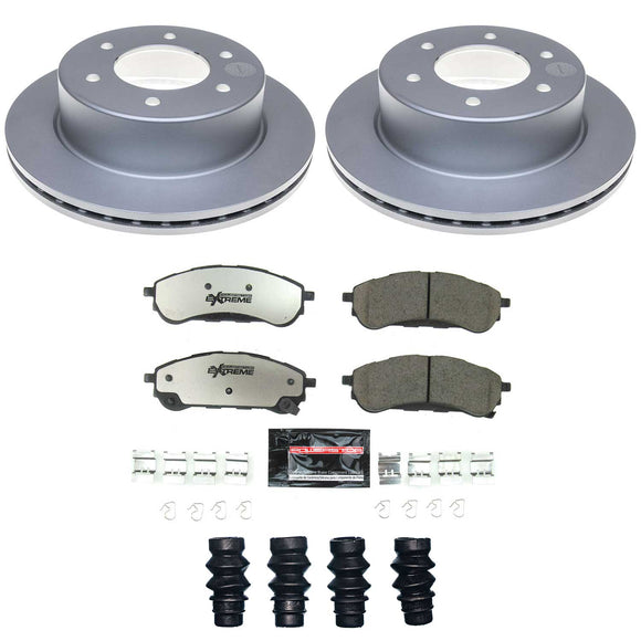 Z36 Truck & Tow Premium Carbon-Fiber Ceramic Brake Pad and Fully Coated Rotor Ki