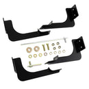Westin Premier Oval Nerf Step Bar Mount Kit Powder Coated Black Steel 22-1345