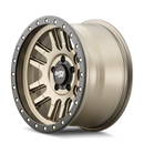17x9 Dirty Life Canyon Pro Satin Gold 6x139.7 ET-12 CB106 Wheel Rim