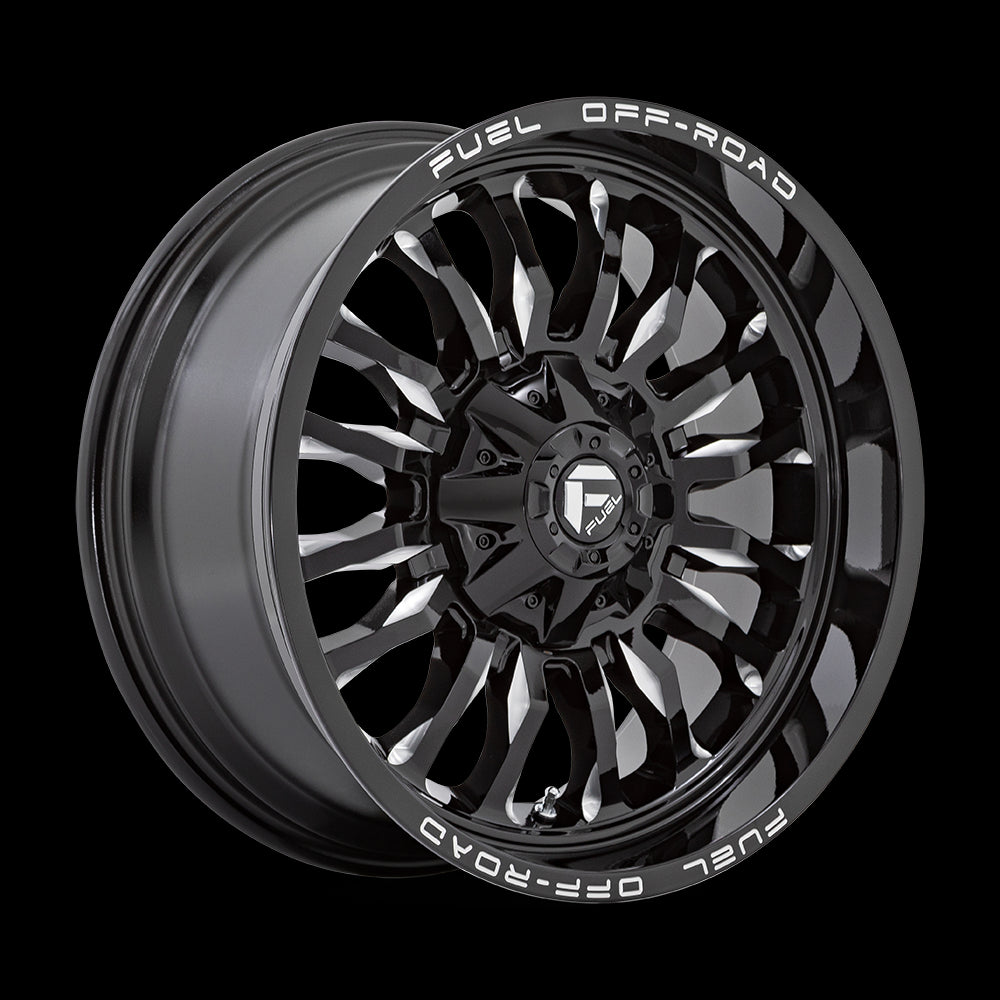 20X9 Fuel D795 ARC Gloss Black Milled 8X165.1 ET1 wheel/rim - 0