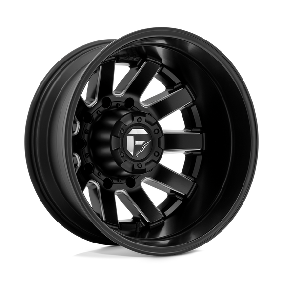 24x8.25 Fuel Off-Road D538 Maverick Matte Black Milled 8x170 ET-201 Wheel