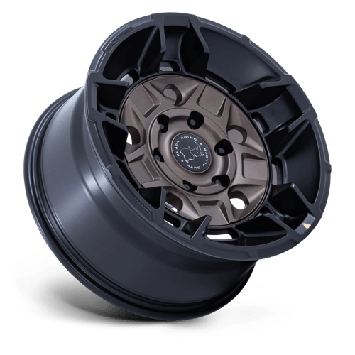 17X8.5 Black Rhino BR028 Guard Burnt Bronze Matte Black Lip 5X127 ET0 Wheel Rim
