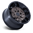 17X8.5 Black Rhino BR028 Guard Burnt Bronze Matte Black Lip 5X127 ET0 Wheel Rim