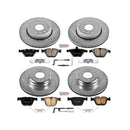 PowerStop Z23 Daily Driver Carbon-Fiber Ceramic Brake Pad and Drilled & Slotted