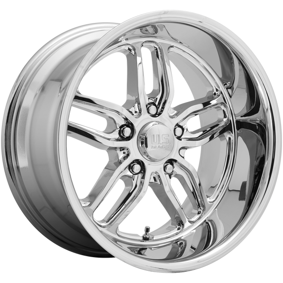 18X8 US Mag U127 CTEN Chrome Plated 5X120.65 ET1 wheel/rim
