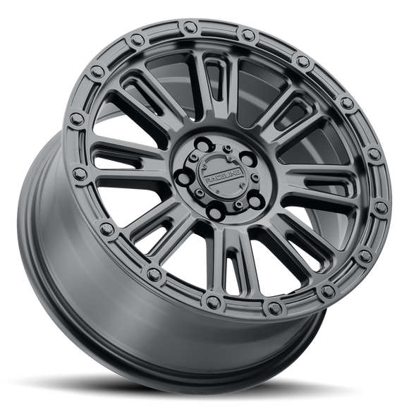 18x9 Raceline 956B Satin Black 6x139.7 6x5.5 ET-12 Wheel Rim