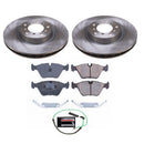 PowerStop OE Stock Replacement Low-Dust Ceramic Brake Pad and Rotor Kit