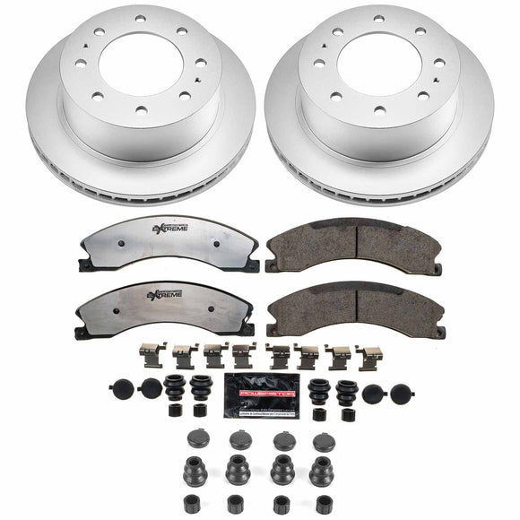 Z36 Truck & Tow Premium Carbon-Fiber Ceramic Brake Pad and Fully Coated Rotor Ki