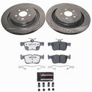 PowerStop Z36 Carbon-Fiber Ceramic Brake Pad with Drilled and Slotted Rotor Kit