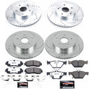 PowerStop Z26 Street Performance Ceramic Brake Pad and Drilled & Slotted Rotor K