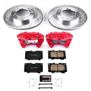 PowerStop Z23 Daily Driver Carbon-Fiber Ceramic Pads Drilled & Slotted Rotor & C