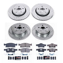 PowerStop Z23 Daily Driver Carbon-Fiber Ceramic Brake Pad and Drilled & Slotted
