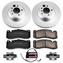 PowerStop Genuine Geomet Coated Rotor and Carbon-Fiber Ceramic Brake Pad Kit