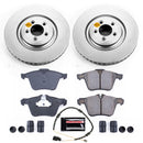 PowerStop Genuine Geomet Coated Rotor and Carbon-Fiber Ceramic Brake Pad Kit