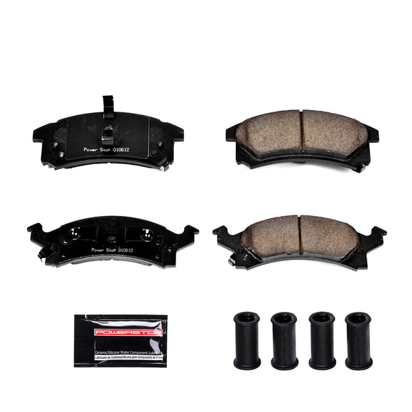PowerStop Z23 Evolution Sport Carbon-Fiber Brake Pads With Hardware