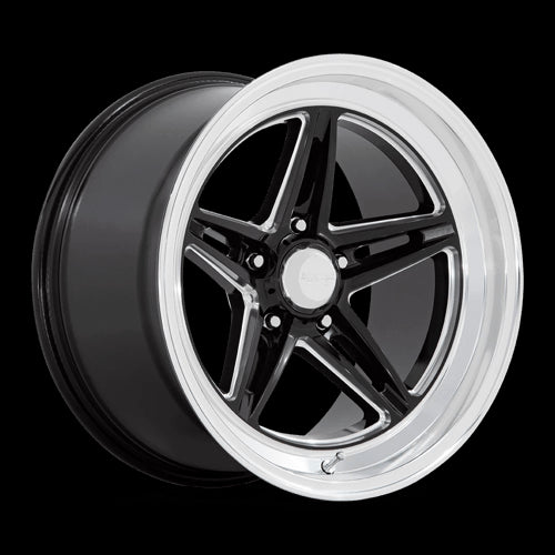 18X10 American Racing Vintage VN514 Groove Black 5X127 5X5 ET0 Wheel Rim - 0